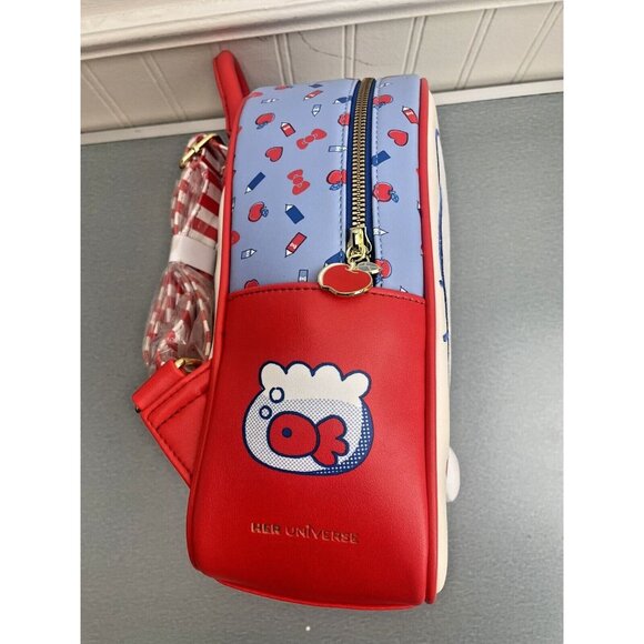 NWT Her Universe Hello kitty apple backpack